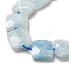 Natural Aquamarine Beads Strands G-G980-09-4