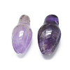 Natural Amethyst Pendants G-F637-18C-2