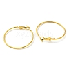 16Pcs 4 Size Brass Hoop Earring Findings KK-YW0001-95-2