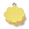 Translucent Resin Pendants RESI-L038-02P-03-2