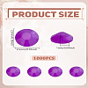 1000Pcs Glass Rhinestone Cabochons DIY-LP0002-52C-2