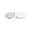 304 Stainless Steel Pendant Enamel Settings STAS-N097-210P-1