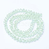 Electroplate Glass Beads Strands EGLA-A034-J8mm-B03-2