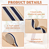 10 Yards Polyester Striped Ribbon SRIB-WH0011-068A-4