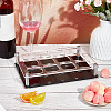 12-Hole Acrylic Wine Glass Organizer Holder ODIS-WH0025-151B-5