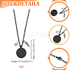 304 Stainless Steel Perfume Bottle Pendants Necklaces NJEW-DR00021-2
