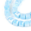 Anti-Tarnish Electroplate Glass Beads Strands GLAA-T025-6mm-10B-3