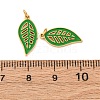 304 Stainless Steel Enamel Pendants STAS-U061-22G-3