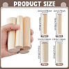 28Pcs 4 Styles Wood Round Stick WOOD-GA0002-12-2