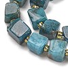 Natural Apatite Beads Strands G-G053-B18-03-4