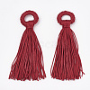 Polyester Tassel Big Pendant Decorations X-FIND-S274-04-1