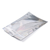 Rectangle Zip Lock Plastic Glitter Holographic Bags OPP-YWC0001-15X22-3