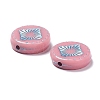Opaque Acrylic Beads LS-OACR-G016-07J-3