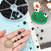 1070Pcs 6 Styles ABS Plastic Imitation Pearl Beads KY-PH0001-44-3