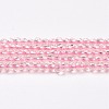 Transparent Glass Beads Strands GLAA-H021-03-08-2