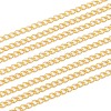 Brass Twisted Chains CHC-K006-03G-1