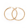 304 Stainless Steel Hoop Earrings EJEW-L232-015G-1