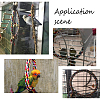 AHANDMAKER Cotton Parrot Swing AJEW-GA0002-40-7
