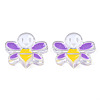 Transparent Acrylic Enamel Beads LS-TACR-N012-007C-2