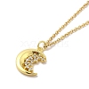 304 Stainless Steel Pendant Necklaces NJEW-U002-23G-03-1