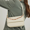 2Pcs 2 Colors Bag Chain Straps AJEW-BM0001-09-7