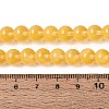 Transparent Glass Imitation Cat Eye Beads Strands GLAA-Q110-01B-16-4