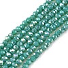 Electroplate Glass Beads Strands LS-EGLA-A044-P1mm-B31-1