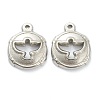 Non-Tarnish 304 Stainless Steel Pendants STAS-P279-48P-1