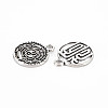 Tibetan Style Alloy Pendants TIBE-S320-192AS-3