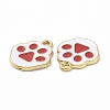 Alloy Enamel Pendants ENAM-B054-01G-4