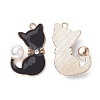 Alloy Enamel Pendants ENAM-T016-33B-1