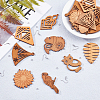 DIY Dangle Earring Making Kits DIY-FH0001-35-6