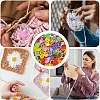 204Pcs 12 Styles Eco-Friendly ABS Plastic Knitting Crochet Locking Stitch Markers Holder IFIN-FS0001-67-6