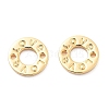 Brass Connector Charms KK-G516-25G-1