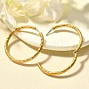 304 Stainless Steel Hoop Earrings for Women EJEW-M068-13D-G-3