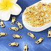 Brass Lobster Claw Clasps KK-KK801-G-6