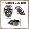 20Pcs Alloy Shank Buttons BUTT-PH0001-82B-B-2