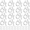60Pcs Tibetan Style Alloy Toggle Clasps FIND-SP0001-23AS-1