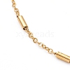 304 Stainless Steel Cable Chains Anklets X-AJEW-AN00392-02-2