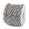 304 Stainless Steel Rope Chains CHS-A021-07D-P-2