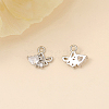 Brass Micro Pave Cubic Zirconia Charms PW-WG2EBF7-02-1