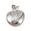 Fruit 304 Stainless Steel Pendants STAS-P418-03A-P-1