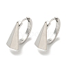 Brass Hoop Earrings EJEW-L211-007P-1