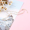 Natural Pearl Beaded Necklaces NJEW-JN03435-02-4