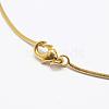 Rack Plating Brass Handmade Necklace Making CHC-E012-02G-FF-3