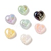 Iridescent Acrylic Beads X-OACR-P020-06-1