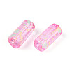 Picasso Transparent Glass Bugle Beads SEED-N010-02A-2