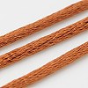 Nylon Rattail Satin Cord X-NWIR-A003-30-2