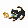 Alloy Enamel Brooches JEWB-X0001-02-4