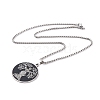 304 Stainless Steel Enamel Necklaces NJEW-Q338-04P-2